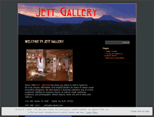 Tablet Screenshot of jettgallery.com